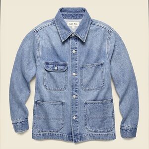 Alex Mill Denim Work Jacket Vintage Wash